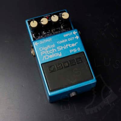 Boss PS-2 Digital Pitch Shifter/Delay (Blue Label) 1987 - 1992 w/ original Box and warranty card. image 2