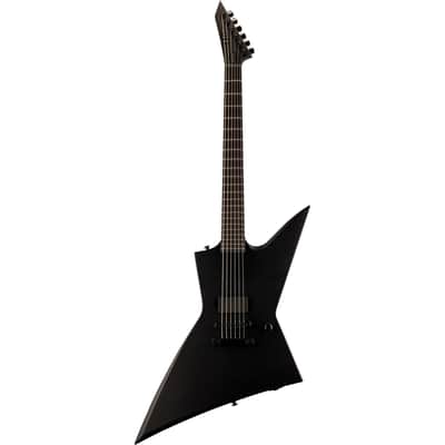 ESP LTD EX Black Metal Guitar w/EMG 81 Pickup - Black Satin image 2