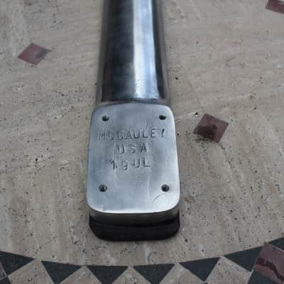 McCauley Ultralight 3x3 Aluminum & Indian Rosewood Guitar Neck Bolt On Strat Pocket Made in USA image 3