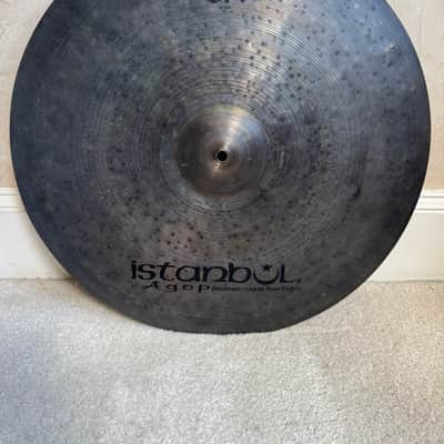 Istanbul Agop OM 22” Ride Cymbal - cracks - 2476 Grams image 2