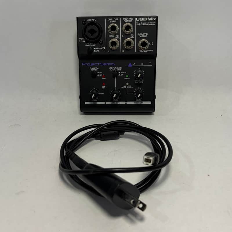 ART USB Mix 3-Channel Mixer and USB Audio Interface image 1