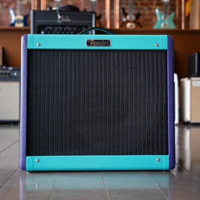 Fender Limited Edition Blues Junior IV - Two Tone Purple/Seafoam image 1