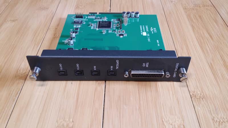 mackie digital x bus- Digital Card -eight channels in 2 formats TDIF / ADAT in Factory Box image 1