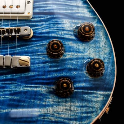 PRS USA Paul Reed Smith McCarty 594 Semi-Hollow Wood Library "Faded Blue Jeans + Ebony" (2021) image 8