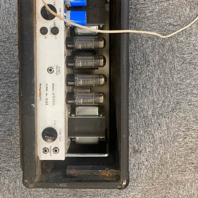 Vintage 1970s Matamp Orange GT100 100w Valve Amplifier Head image 12