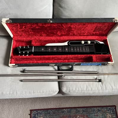 Supro Jet Airliner Console Lap Steel With Legs & Case image 3