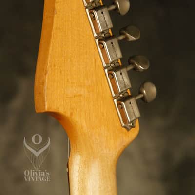 original 1964 Fender JAZZMASTER Olympic White w/matching headstock image 13