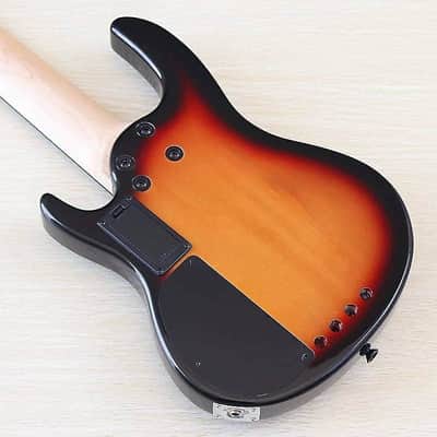 4 String Silent Electric Ukulele Bass, Basswood Body with Maple Neck, Sunburst Finish image 9