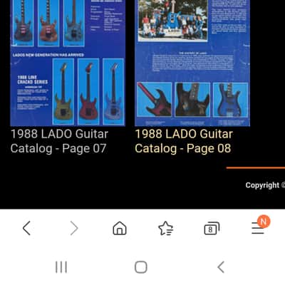 Lado 1988 Line Cracked Series with Custom Beveled/Scalloped Kramer Neck + German Schaler Floyd Rose Bridge image 9