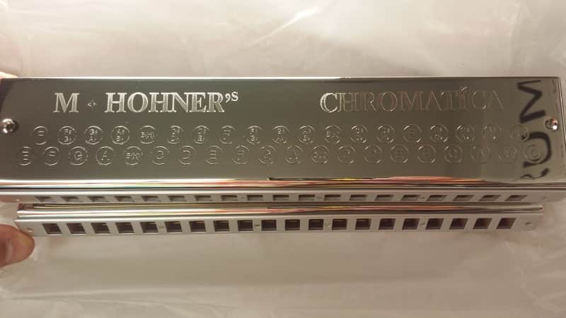 NEW Hohner 268/78 RARE Double Bass Extended Harmonica **FREE
