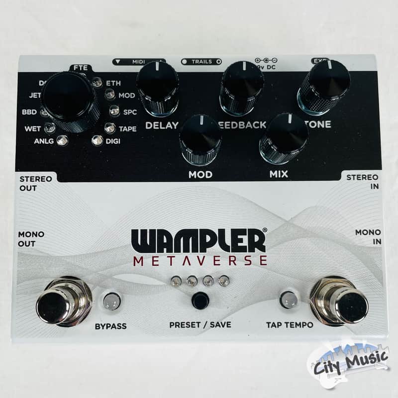 Used Wampler Metaverse Multi-Delay Guitar Effects Pedal Guitar Effects Pedal image 1