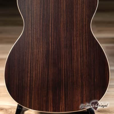 Larrivee OM-03RE Rosewood 1-11/16” Nut & LR Baggs StagePro Element w/ Case image 8
