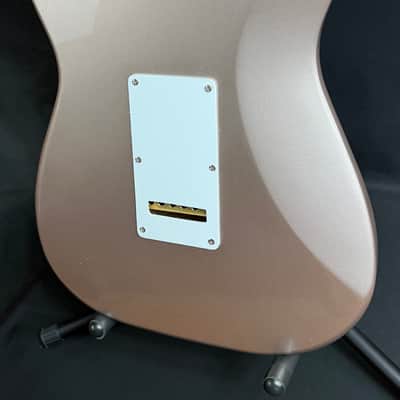 G&L Tribute Legacy Electric Guitar Shoreline Gold Finish image 12