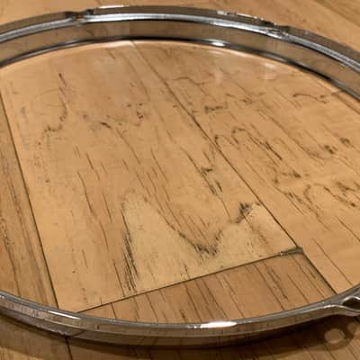 Vintage 60's/70's Slingerland 13" Chrome-over-Steel Hoop (Box F) image 3