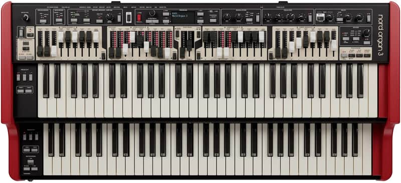 Nord Organ 3 Drawbar Dual Manual 61 keys keyboard , New //ARMENS// image 1