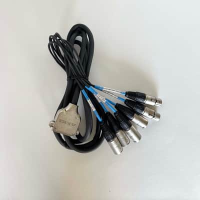Belden Db25 Male To 4X XLR Male & 2X XLR Female AES/EBU (TASCAM) Audio Snake image 1