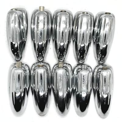 10 Vintage 60s/70s/80s Slingerland #566 Large Lugs with Mounting Screws - SLL-204-L image 2