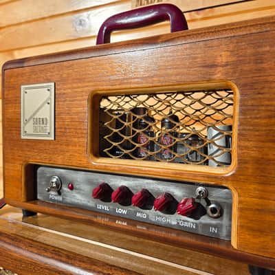 Sound Salvage "Wrecker 35" 15-watt TrainWreck Inspired Circuit Hardwood Amplifier 2026 - Walnut & Maple image 12