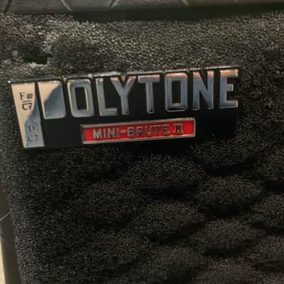 Polytone Mini Brute II Teeny Brute 1980s Black image 2