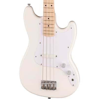Squier Sonic Bronco Bass Guitar - Arctic White image 1