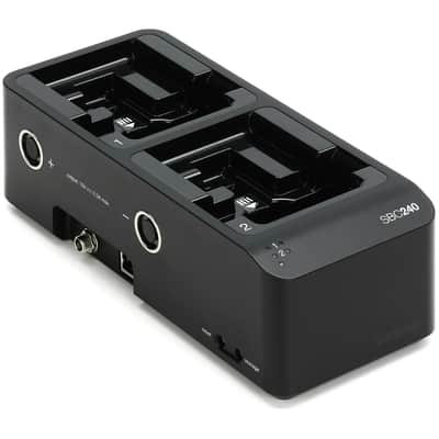 Shure SBC240 2-Bay Networked Docking Charger without Power Supply