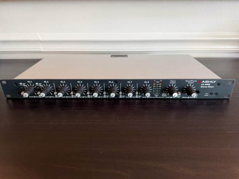 Ashly LX-308B Rackmount 8-Channel Stereo Line Mixer