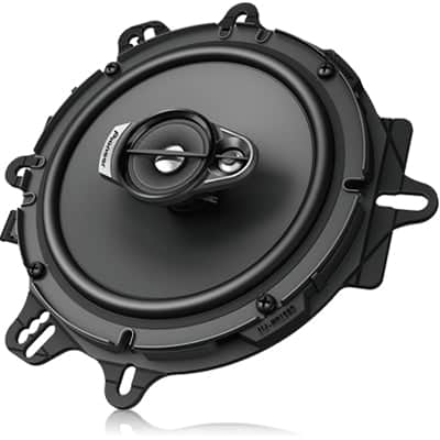 Pioneer TS-A1670F 6-1/2" Car Audio 3-Way Coaxil Speakers & 6.5" Speaker Box image 4