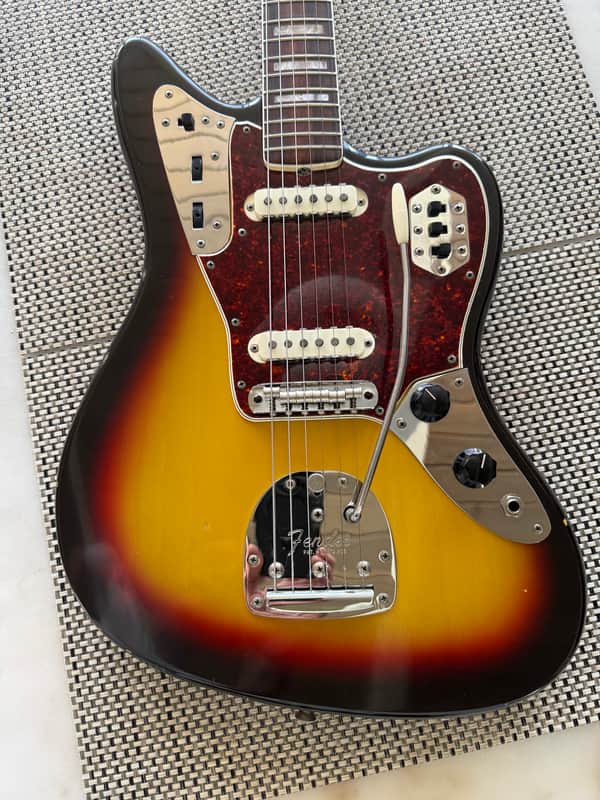 Fender Jaguar with Rosewood Fretboard 1966 - Sunburst trade for MGB-GT image 1