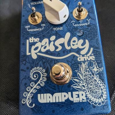 Wampler Paisley Drive 2010s - Blue image 1