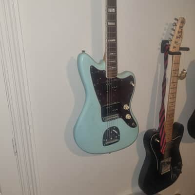 Fender Limited Edition 60th Anniversary Classic Jazzmaster with Matching Headstock Pau Ferro Fretboard 2018 - Daphne Blue image 5
