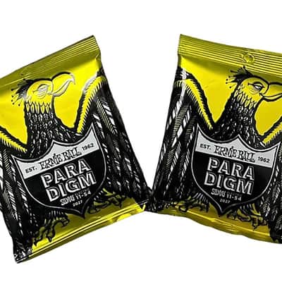Ernie Ball P02027 Paradigm Beefy Slinky Electric Guitar Strings (11-54), 2PK, #P02027-2