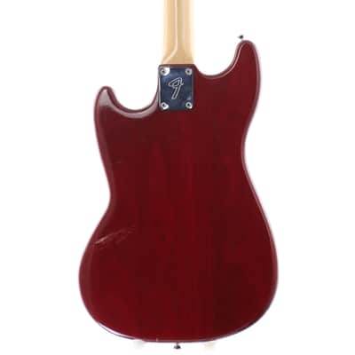 Fender 1980 Musicmaster Bass Wine Red [S838290] (02/25) image 5