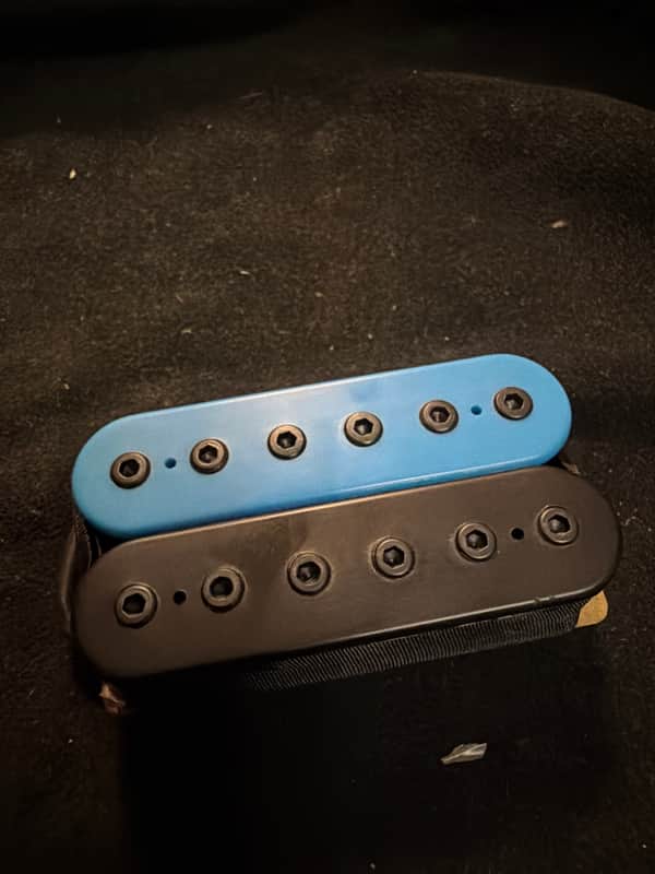 DiMarzio DP150BKBL+BK 2000 - Black and blue image 1