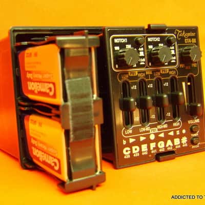 Takamine CT4-DX Dual Parametric Acoustic Guitar Preamp with Built in Chromatic Tuner image 5