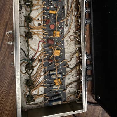 Fender Super Reverb 2-Channel 40-Watt 4x10" Guitar Combo 1963 - 1967 - Black Panel image 7