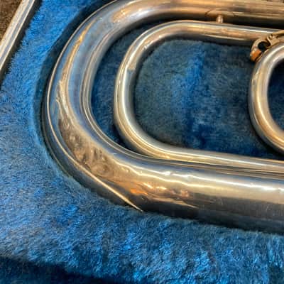 Yamaha YBH-301S Intermediate Baritone Horn - Silver-Plated image 4