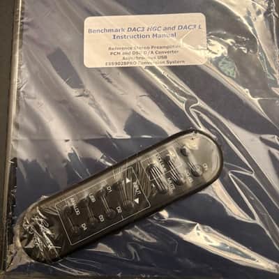 Benchmark DAC3 HGC Audiophile DAC / Preamp new sealed image 2