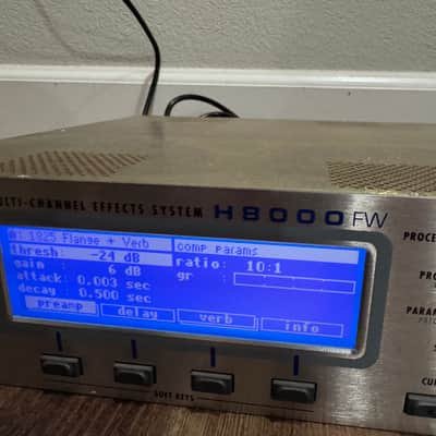 Eventide H8000FW 8-Channel Digital Effects Processor 2010s - Silver image 5