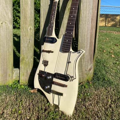 * UPDATE photos found * Vintage Custom Double Neck Mandolin/Guitar The Stonemans and Cousin Wilbur image 17