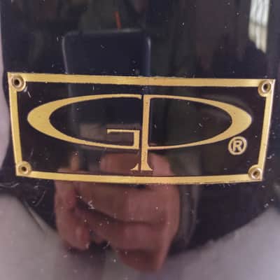 GP Percussion 11x13" Tom Drum Black Wrap 6-Lug Chrome Hardware 7/8" Post Mount image 2