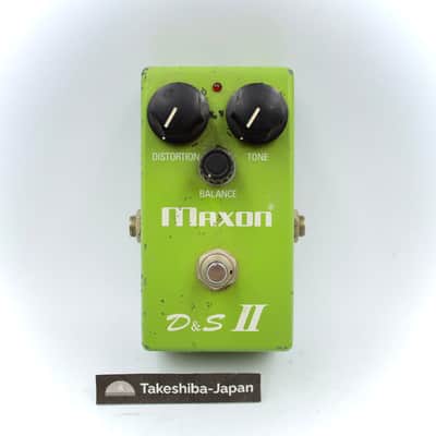 Maxon D&S Ⅱ Distortion & Sustainer Made in Japan Vintage Guitar Effect Pedal