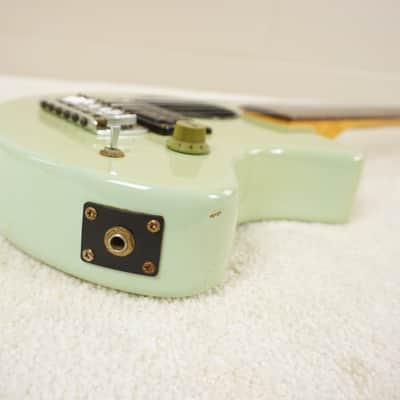 Fernandes ZO-3 Mint Green Travel Guitar w / Built-in Speaker image 3