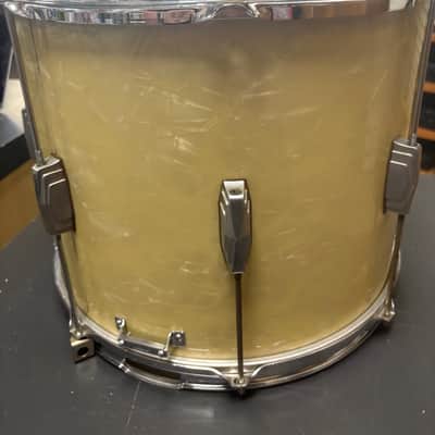 Leedy & Ludwig 3160 "Triumphlal" 15"x12" Parade Snare Drum - Marine Pearl (1952) image 4