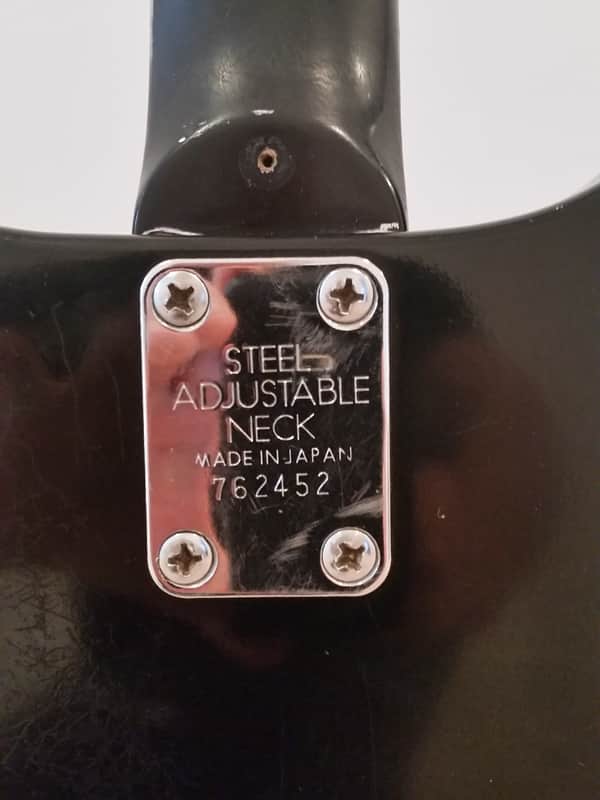 Matsumoku Les Paul Jr. style 1976 black | Reverb