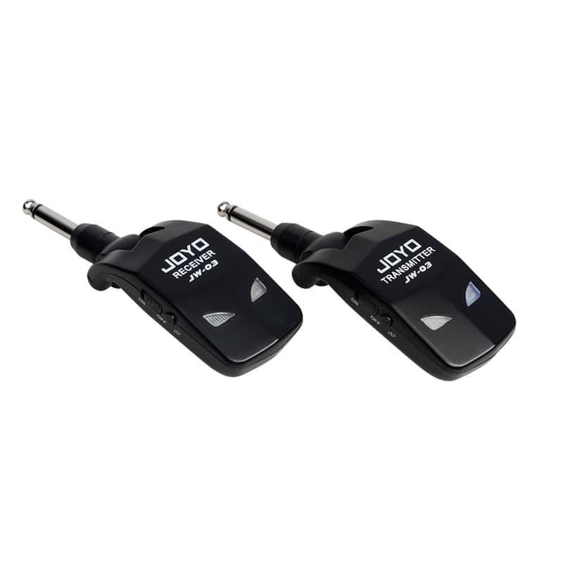 JOYO jw-03 2.4GHz Wireless Guitar System 4 Channels Rechargeable Audio Wireless Transmitter Receiver for Guitar Bass Electric Instruments,price include the import duty for US buyer image 1