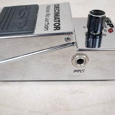 ISP Technologies Decimator Noise Reduction Pedal 2012 Silver USA image 3
