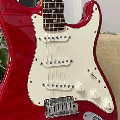 11 Hole Strat Pickguard Pick Guard Scratch Plate for Standard Stratocaster Modern Style Electric Guitar,Cream 3ply image 4