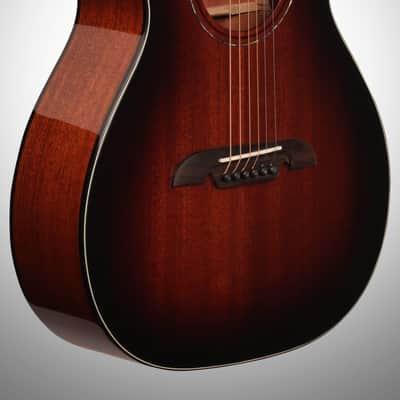 Alvarez AP66E Parlor Acoustic-Electric Guitar, Shadowburst image 2