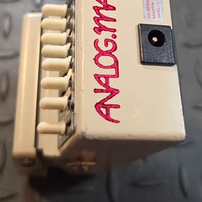 Analogman Boss GE-7 Graphic Equalizer Pro Mod EQ Taiwan Silver Label MIT Blue LED image 5