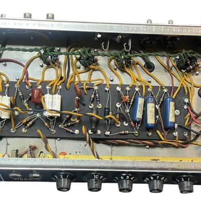 1965 Fender Deluxe Reverb AB763 -- Pre-CBS Blackface Serial A 06439 image 19